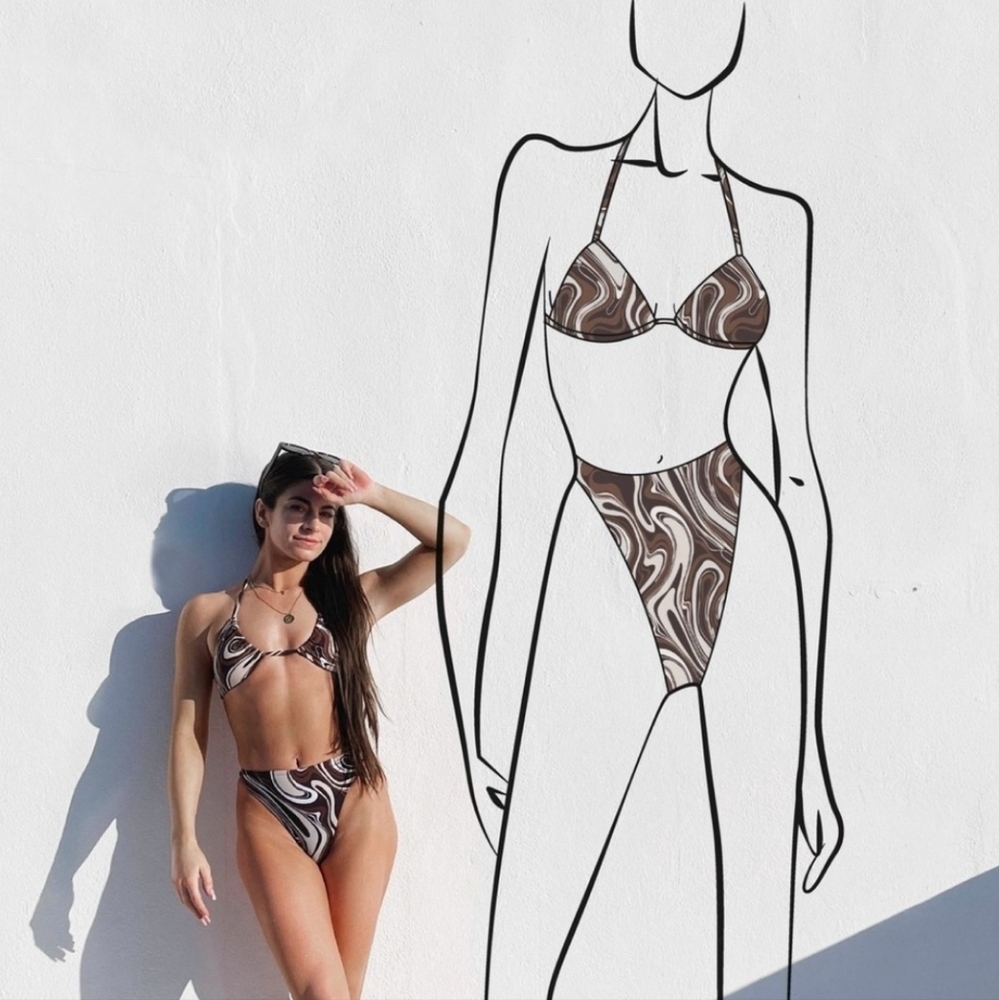 Toluca Luna Midi Bottom - Cappuccino
